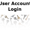 Image of random keys with words User Account Login 