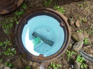 Rehabilitated sewer manhole 