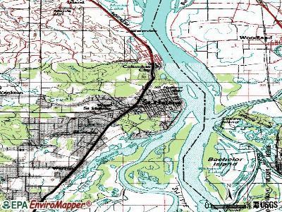 Map of St. Helens  City of St Helens Oregon